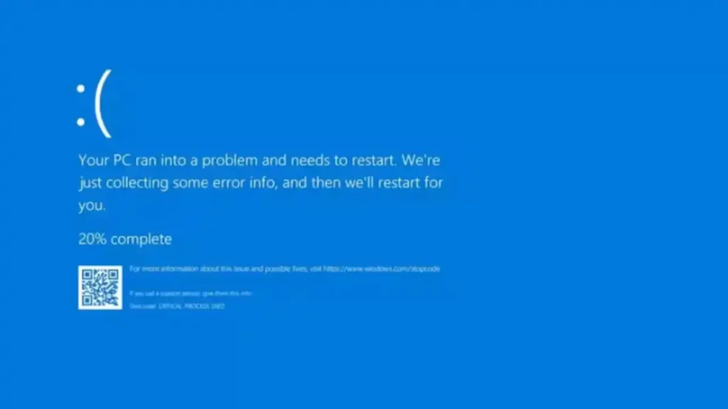 Microsoft: Blue Screen of Death